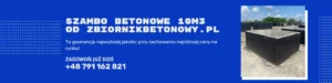 szambo betonowe 10m3 - szambo 10m3