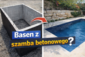 Basen z szamba betonowego