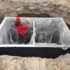 Szambo Betonowe Dwukomorowe 8m3